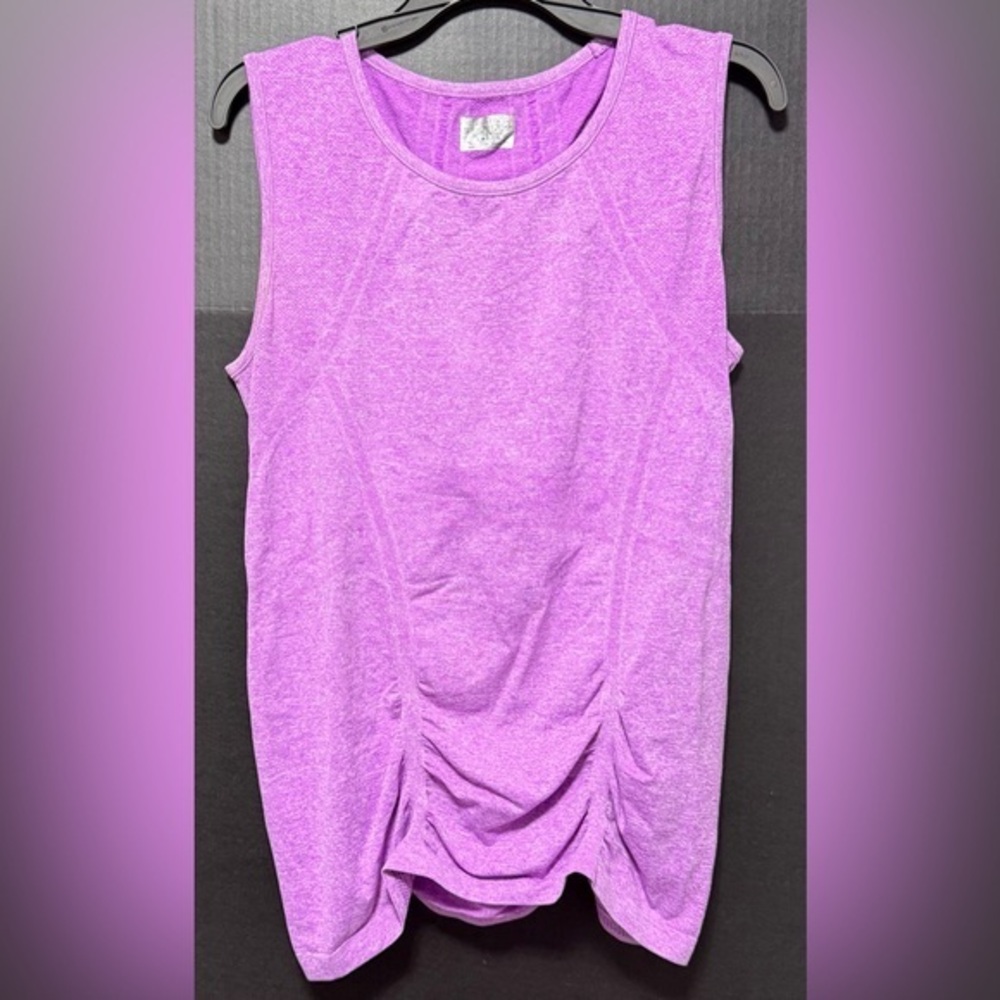 🪅Athleta Purple Sleeveless Compression Top Size XL